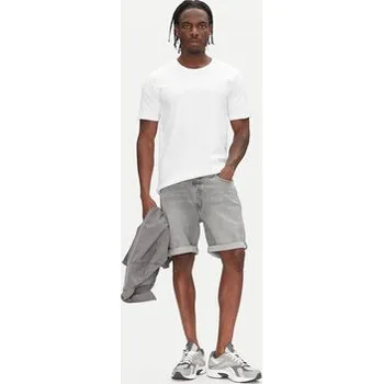 Dámské kraťasy Lee Džínové šortky Rider 112363904 Šedá Slim Fit 31