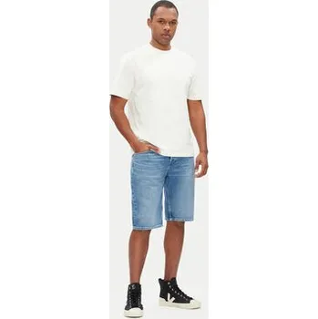 Pepe Jeans Džínové šortky PM801079 Modrá Loose Fit 29