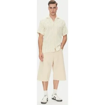 Pánská košile Jack & Jones Košile Coba 12271060 Béžová Relaxed Fit M