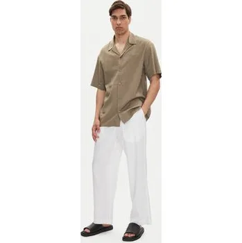 Pánská košile Emporio Armani Košile EM000593 AF12356 U6189 Hnědá Regular Fit XXL