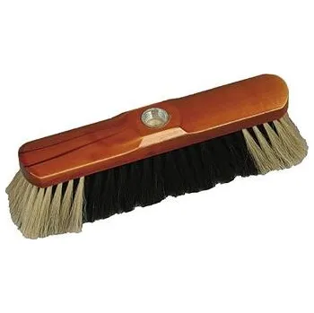 Koště pro domácnost z koňských žíní 30 cm se závitem bez násady