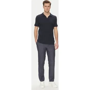 Pánská košile JOOP! Polokošile 17 JJ-33Baron 30045547 Tmavomodrá Modern Fit 3XL