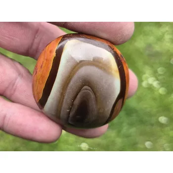 Přírodní kámen Leštěný kámen jaspis pestrý 62g