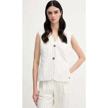 Dámské sako Sako s příměsí lnu Pedro del Hierro 7319821 béžová 01X, vel. L