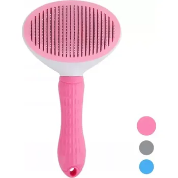 Kosmetika pro psa Zaparkorun Inovativní kartáč na vyčesávání srsti PETBRUSHY - růžový