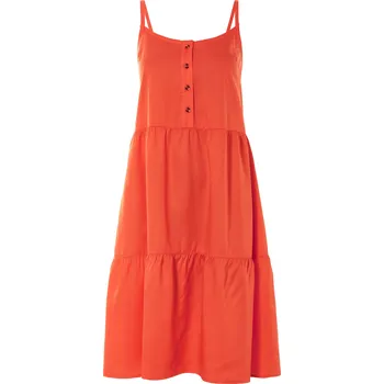 Dámské šaty esmara® Dámské šaty, měkké a hebké (červená, 44)