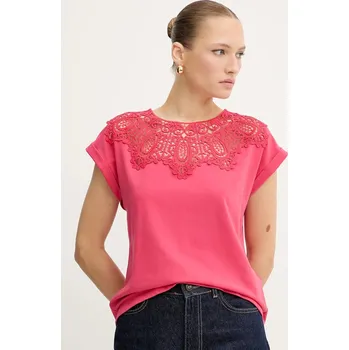Tričko Morgan dámské, růžová barva, DELONA 42X, vel. M