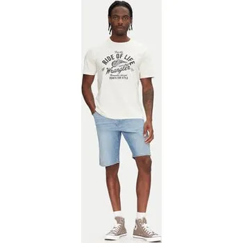 Pánské kraťasy Wrangler Džínové šortky Texas 112362508 Modrá Regular Fit 29