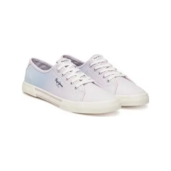 Dámské tenisky Pepe Jeans Tenisky Brady Colors W PLS31600 Fialová 36