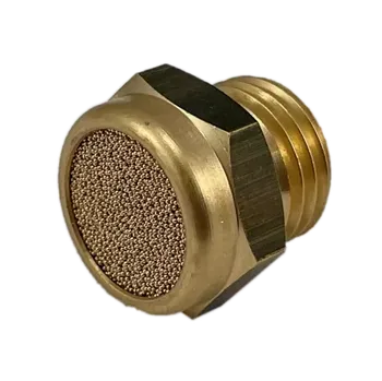 D1K-1/4L tlumič hluku, odfuk s filtrem pro pneumatické rozvaděče a válce