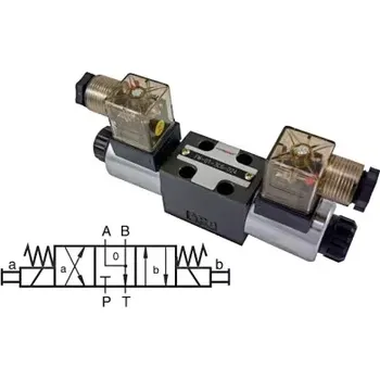 Rozvaděč FW-01-3C4-D24 Přímo řízený šoupátkový rozvaděč CETOP 02, NG04, 40 l/min, 315 bar, 24 V DC
