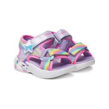 Dámské sandále Skechers Sandály Unicorn Dreams Sandal-Dreamy Unicorns 303107N/LVMT Fialová 22