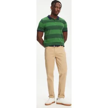 Pánské tričko Robe di Kappa Polokošile Ming 64126KW Zelená Slim Fit XL