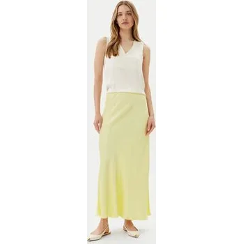 Dámská sukně ViCOLO Maxi sukně Gonna TD0472 Žlutá Slim Fit L