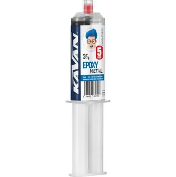 Průmyslové lepidlo Kavan KAVAN Epoxy Metal 5min 25g dávkovač, KAV56.9968.EN