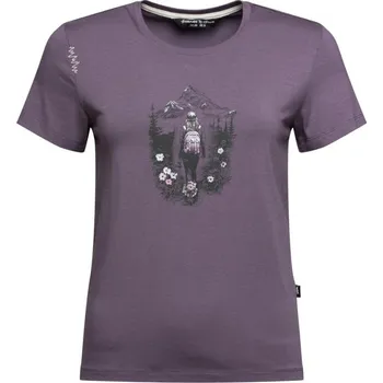 Dámské tričko Chillaz Iseo Mountain Paradise Wmn Barva: Dark Violet, Velikost: 42