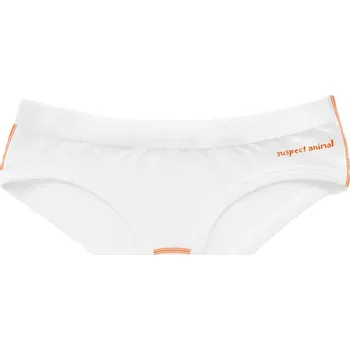 Dětské funkční kalhotky Bikini HAWAII bílá Bamboo Ultra - Oranžová / 150
