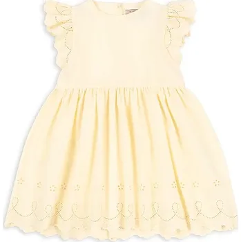 Dámské šaty Šaty Konges Sløjd POSEY DRESS žlutá barva, mini, KS103192 10X, vel. 92