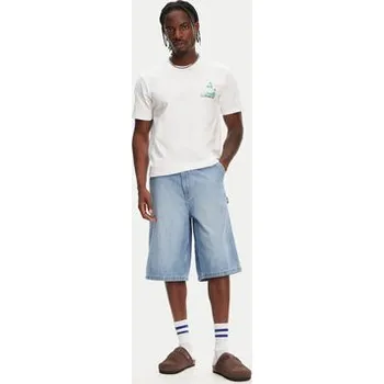 Pánské tričko Quiksilver T-Shirt Palm Lines Ss EQYZT08057 Bílá Regular Fit S