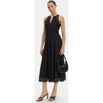 Dámské šaty TWINSET Koktejlové šaty 251TT2090 Černá Regular Fit 38