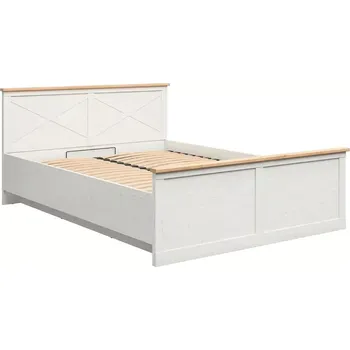 Ložnicová sestava FRIJA postel LOZ/160, bílá /dub artisan - doprava zdarma - SLEVA 3% s kodem radost25