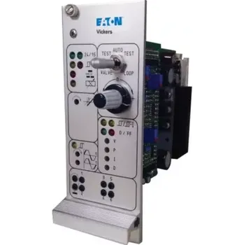 Hi-Fi Zesilovač EEA-PAM-581-B-33 Zesilovač napětí k regulaci proporcionálního ventilu, VICKERS EATON