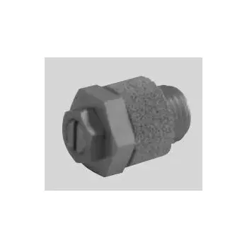 Ventil DVE-08 škrtící ventil s tlumičem, závit G1/4, k instalaci do vzduchového ventilu