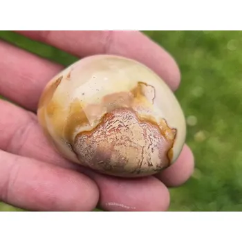 Přírodní kámen Leštěný kámen jaspis pestrý 78g