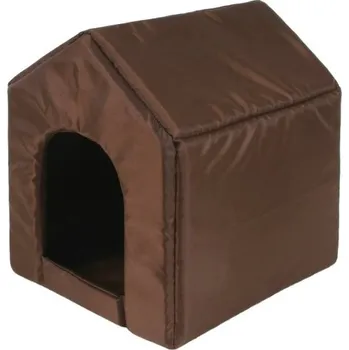 Pelíšek pro psa Bouda O´LALA PETS Economy 56x46x52cm hnědá