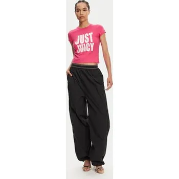 Pánské tričko Juicy Couture T-Shirt Just Juicy JCGCT125040 Růžová Slim Fit L