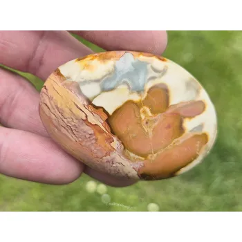 Přírodní kámen Leštěný kámen jaspis pestrý 60g