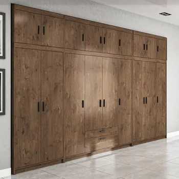 Šatní skříň Šatní skříň ELENA + nástavce | sestava 399 cm | dub lefkas