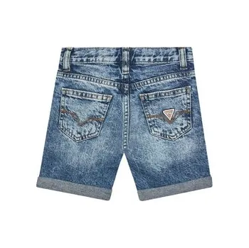 Dámská móda Guess Džínové šortky N5GD16 D41E0 Modrá Regular Fit 5Y