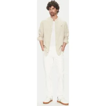 Pánská košile Tommy Jeans Košile DM0DM20893 Béžová Regular Fit S