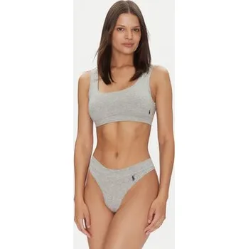 Podprsenka Polo Ralph Lauren Podprsenkový top 4P0499 Šedá M