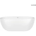 Oltens Stora volně stojící vana 150 x 72 cm, oválná, lesklá bílá
