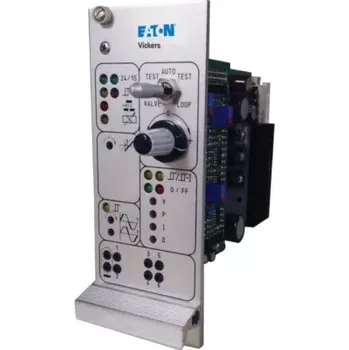 Hi-Fi Zesilovač EEA-PAM-511-B-33 Zesilovač napětí k regulaci proporcionálního ventilu, VICKERS EATON