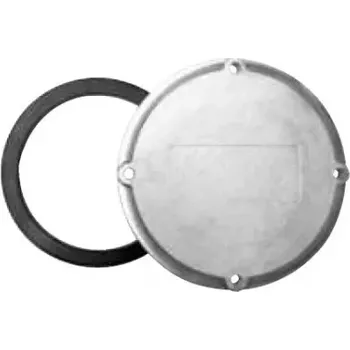 kanalizace RD 250-4 Servisní, čistící víko s těsněním pro hydraulické nádrže, díra 160 mm, 4x M10