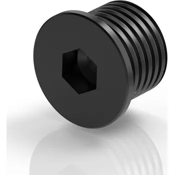 Zrcátko pro motocykl Rizoma Závitová redukce BS835B pro motocykly Aprilia - černá, do konců řídítek, 1ks Černá