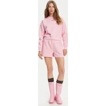 Dámská mikina Hunter Mikina Tina HARW0042242 Růžová Cropped Fit XL