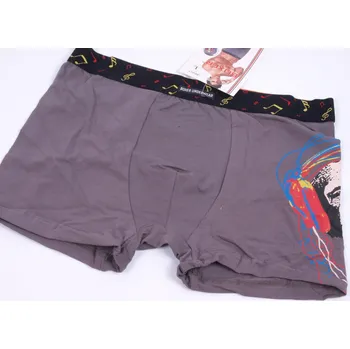 Nátělník PESAIL boxerky šedé Music s opicí velikost oblečení - dospělí: XL