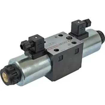 Ventil SDKE-1711-X 24DC Hydraulický šoupátkový rozvaděč ATOS, NG10, 24 V DC, šoupátko 0 -uzavřeno