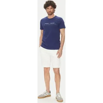 Pánské tričko La Martina T-Shirt Aguer MAR304 JS206 Tmavomodrá Regular Fit XL