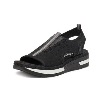 Dámská obuv Rieker Sandály V59B5-00 Černá 40