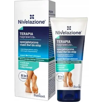 Péče o nohy NIVELAZIONE specializovaná regenerační mast 8v1 na nohy 50 ml FARMONA