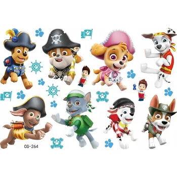 Tetování Smyvatelné TETOVÁNÍ PRO DĚTI Tlapková patrola CG264