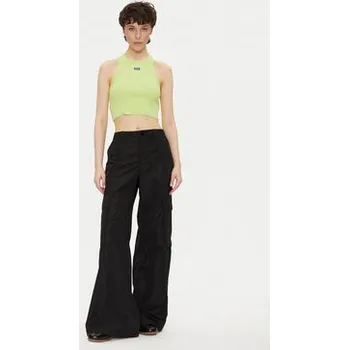 HUGO Top Baby Tank_B 50511450 Zelená Slim Fit L