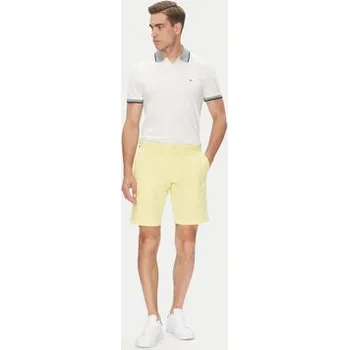 Pánská košile Tommy Hilfiger Polokošile MW0MW33140 Bílá Regular Fit XXL