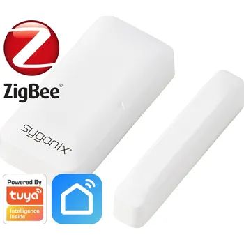Centrální jednotka pro chytrou domácnost Sygonix SY-6052184 | ZigBee bezdrátový dveřní/okenní senzor | ZigBee 3.0