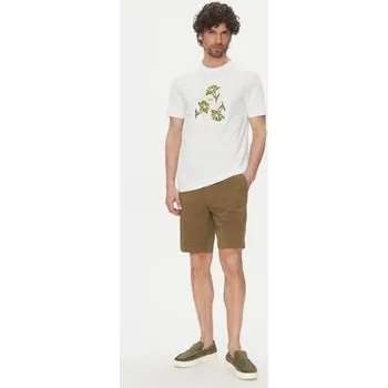 Pánské tričko BOSS T-Shirt C-Thompson 13 50536763 Bílá Regular Fit S